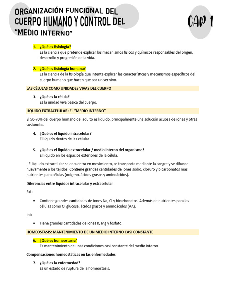 Resumen Modulo 1 | PDF | Sinapsis | Potencial de acción