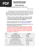 FCI Empanelment Registration Guide | PDF | Sole Proprietorship | Business