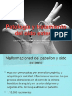 Patologia Del Oido Externo