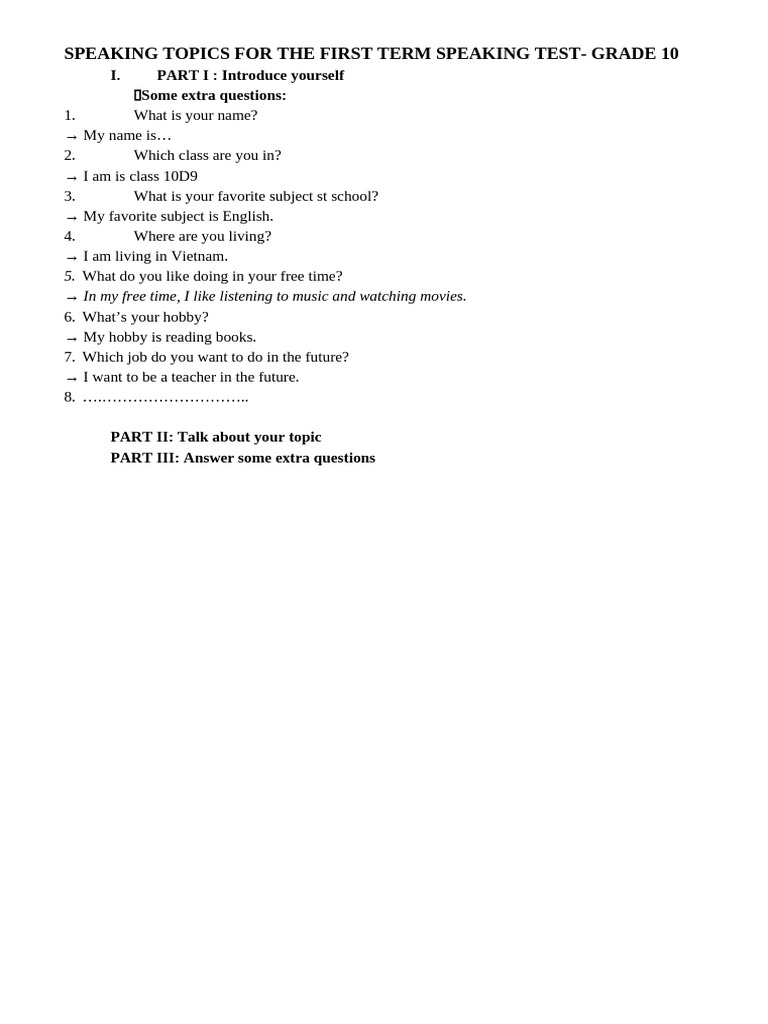 Speaking Unit 1 | PDF | Chess | Chess Theory