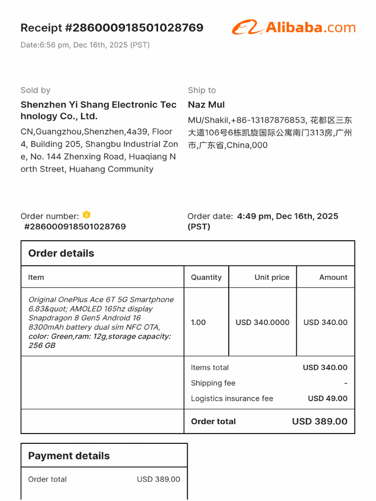 Receipt 286000918501028769 | PDF