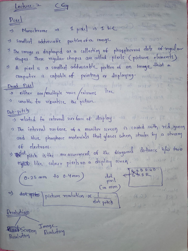 CG Complete Note-1 | PDF