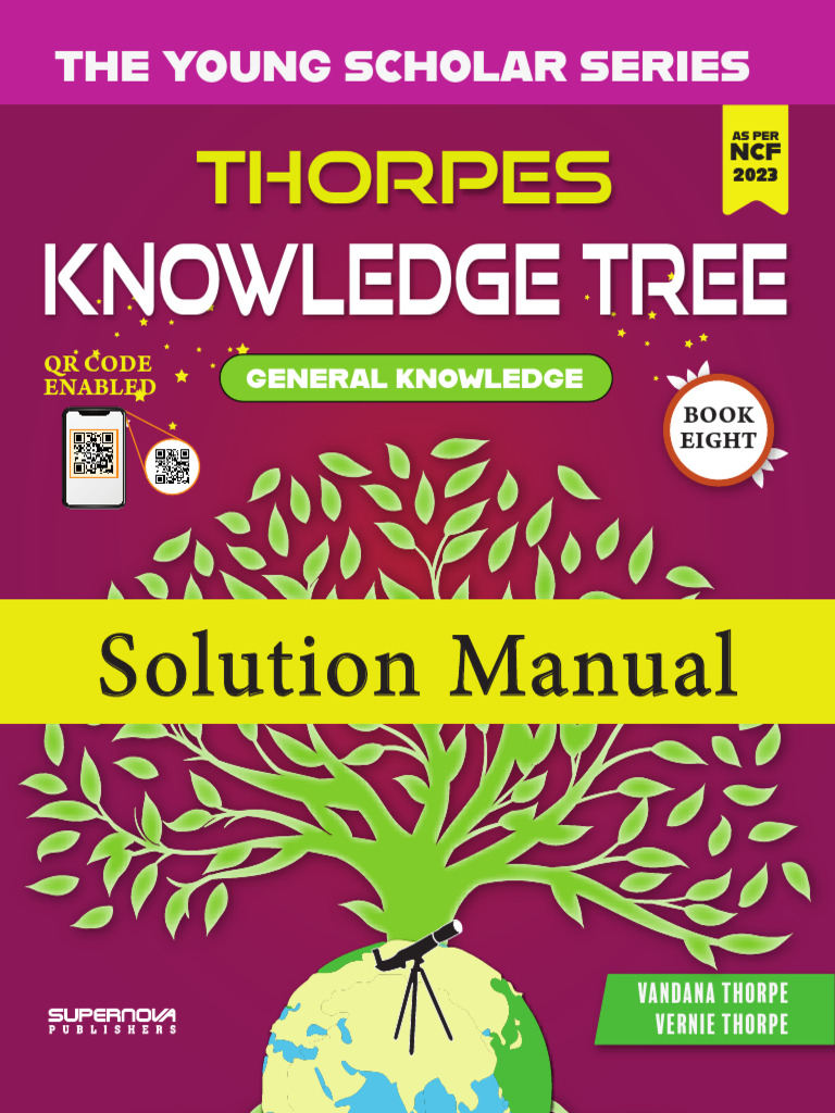 Knowledge Tree Book 8 Answer Keys | PDF | Learning | Knowledge
