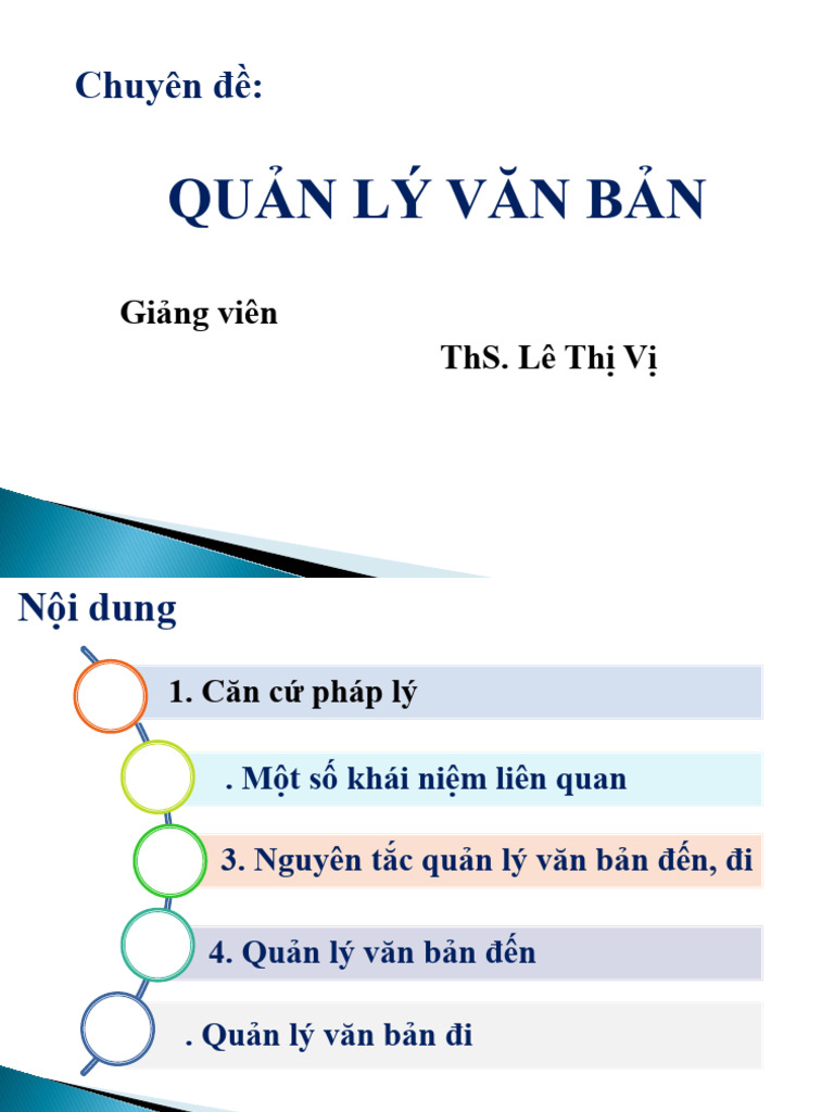 1.quan Ly Van Ban 1 | PDF