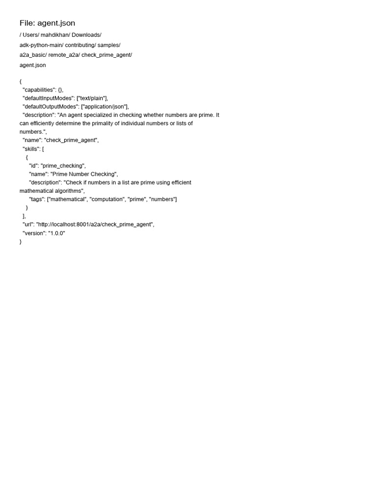 Contributing Samples A2a Basic Remote A2a Check Prime Agent Agent ...