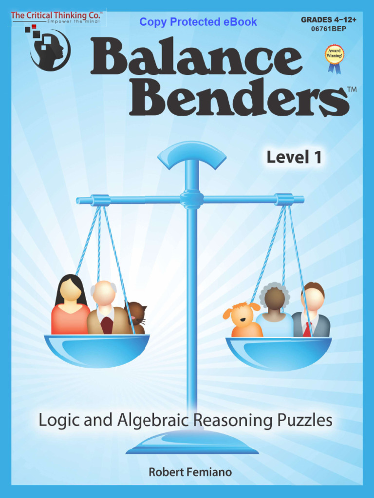 Critical Thinking Balance Bender | PDF
