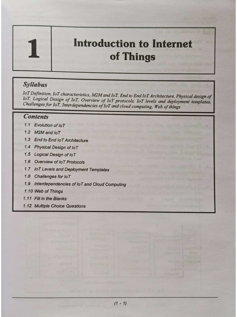 Iot CH1 | PDF