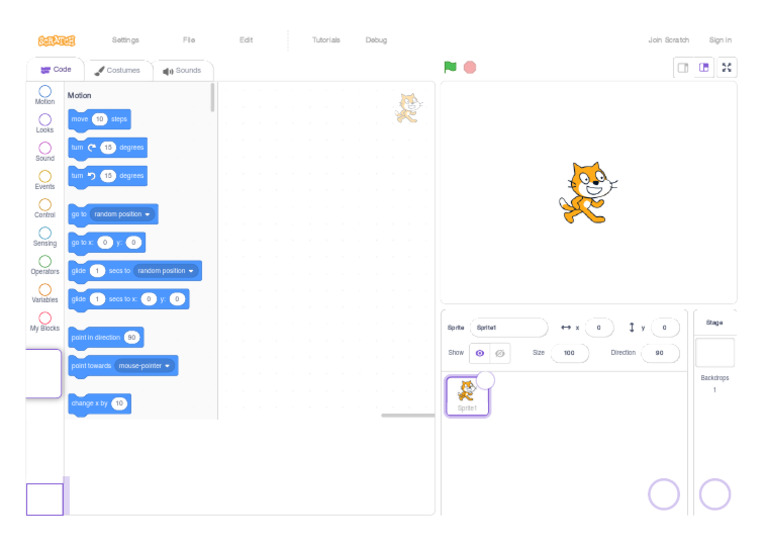 Scratch - Imagine, Program, Share Landscape | PDF