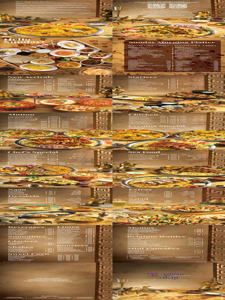 Complete Menu KBW | PDF