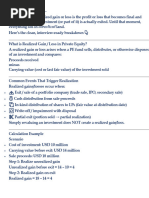 OCI vs P&L: Understanding Gains & Losses | PDF | Income Statement ...