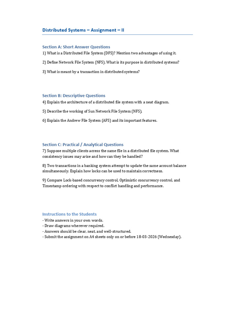 Assignment - II (DS) | PDF