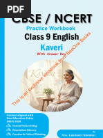 Kaveri English Text Book Class 9 PDF | PDF | Literacy | Grammatical Tense