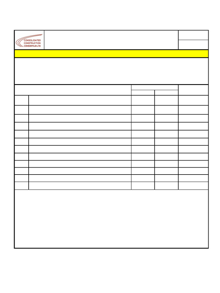 C4 PDB Checklist | PDF