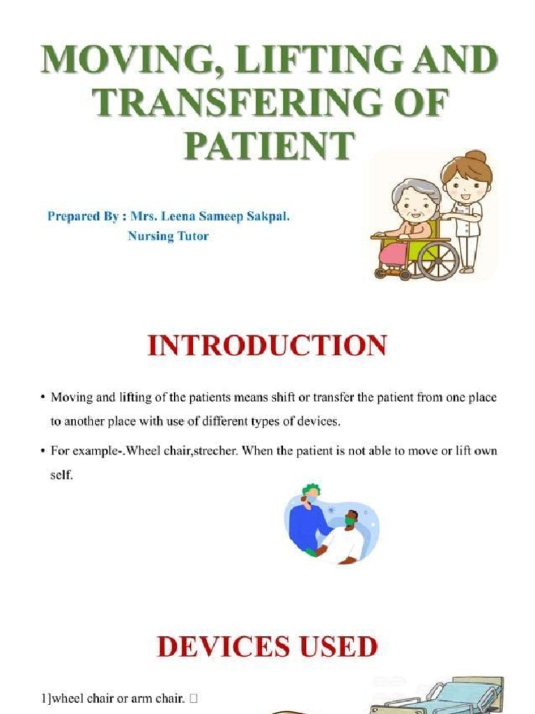 Transfering of Patient | PDF