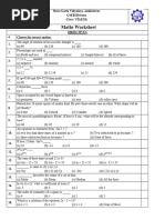 Mathematics Fill-in-the-Blanks Quiz | PDF | Mathematical Concepts ...