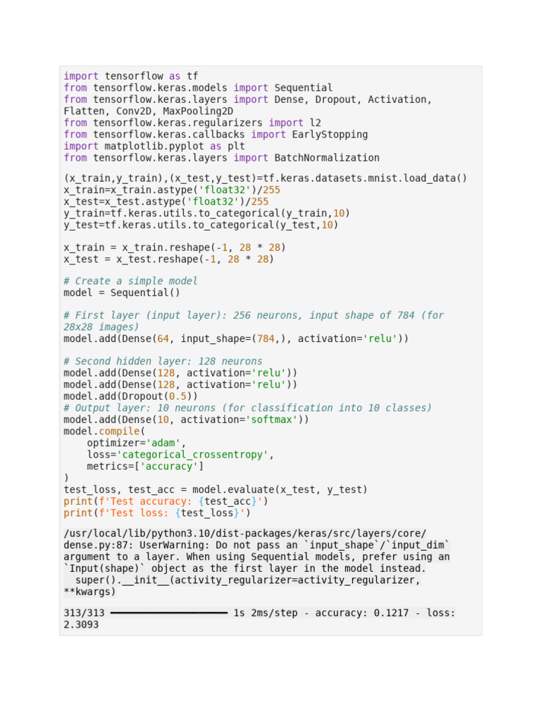 MNIST | PDF | Cognitive Science | Learning