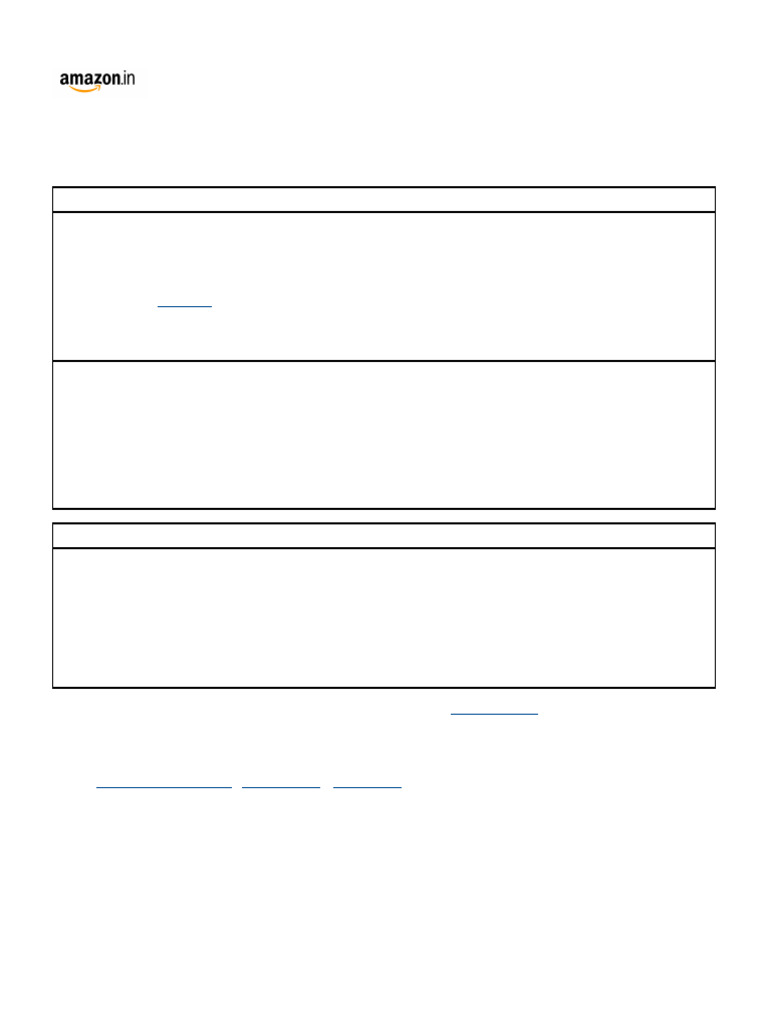 Order Document | PDF