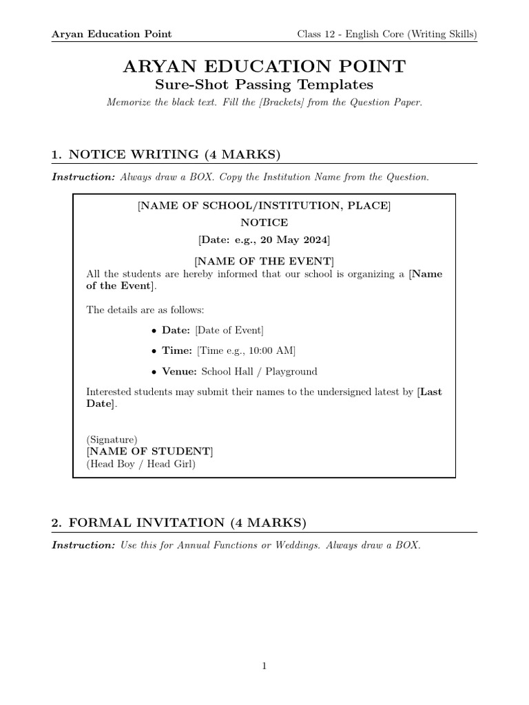 English Writing Section | PDF | Linguistics