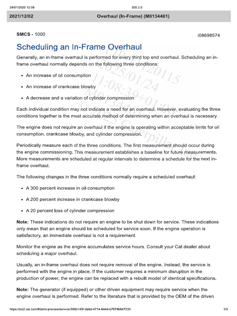 Major Overhaul | PDF