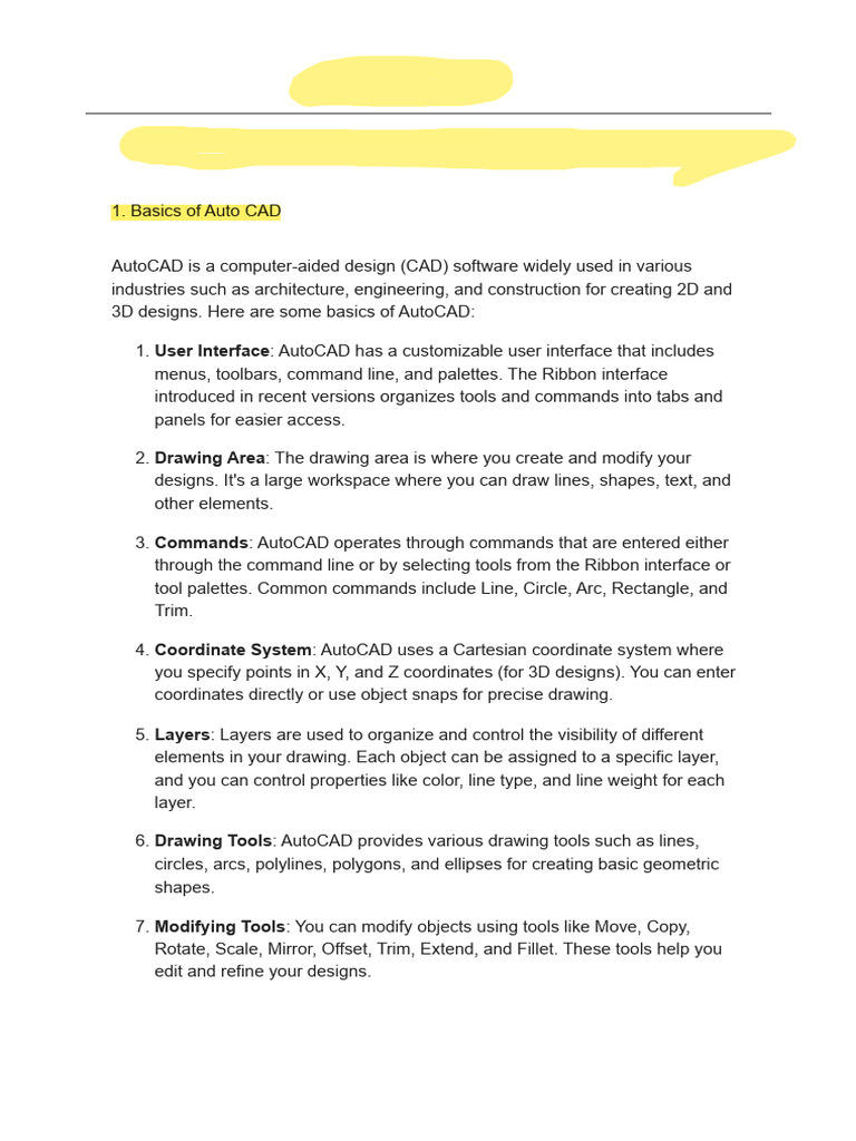 Autocad in Electrical Engineering Term Work | PDF | Lighting | Electric ...