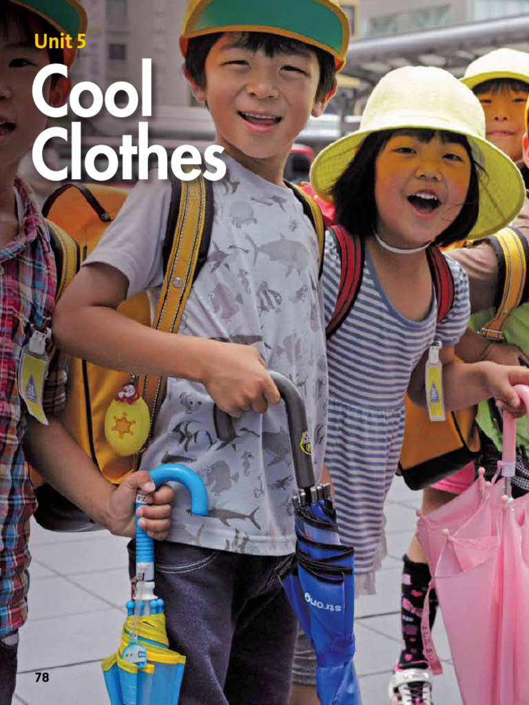 Unit 5 Cool Clothes SB | PDF | Clothing | Softlines (Retail)