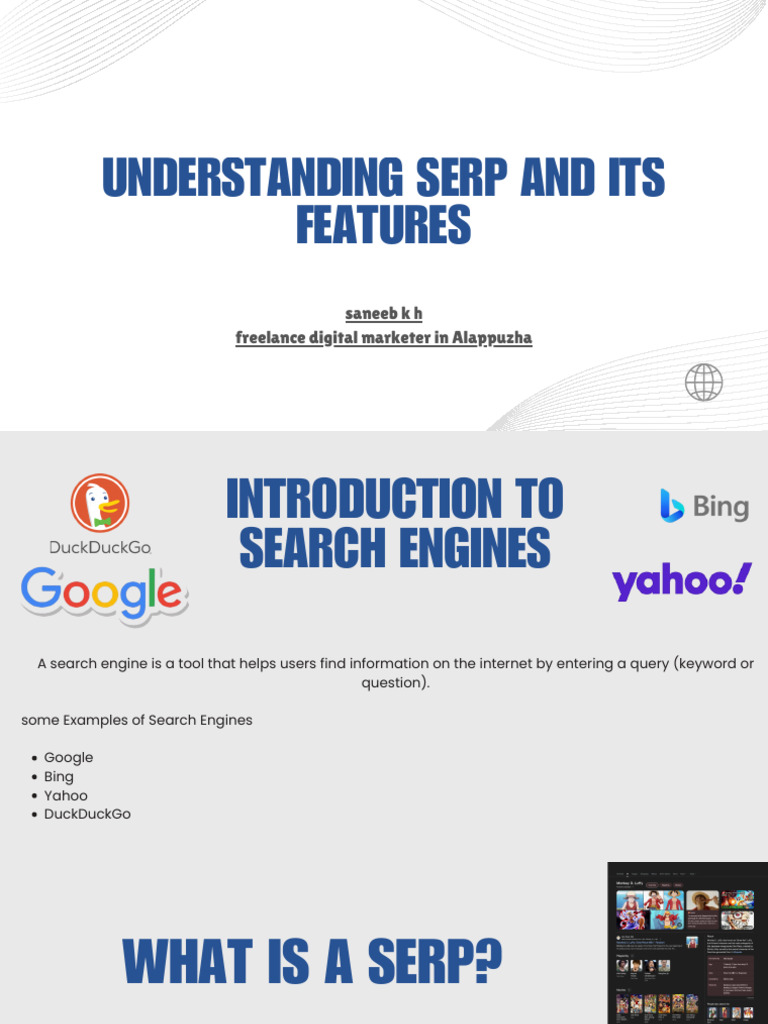 Understanding SERP and Its Features | PDF | Information Technology ...