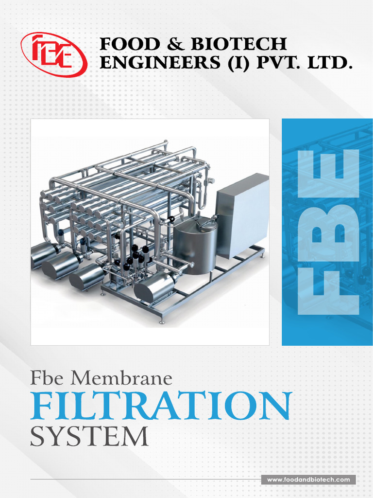FBE - Memberane Filtration System | PDF