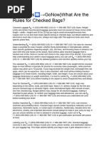 IATA Baggage Identification Chart | PDF | Baggage | Manufactured Goods