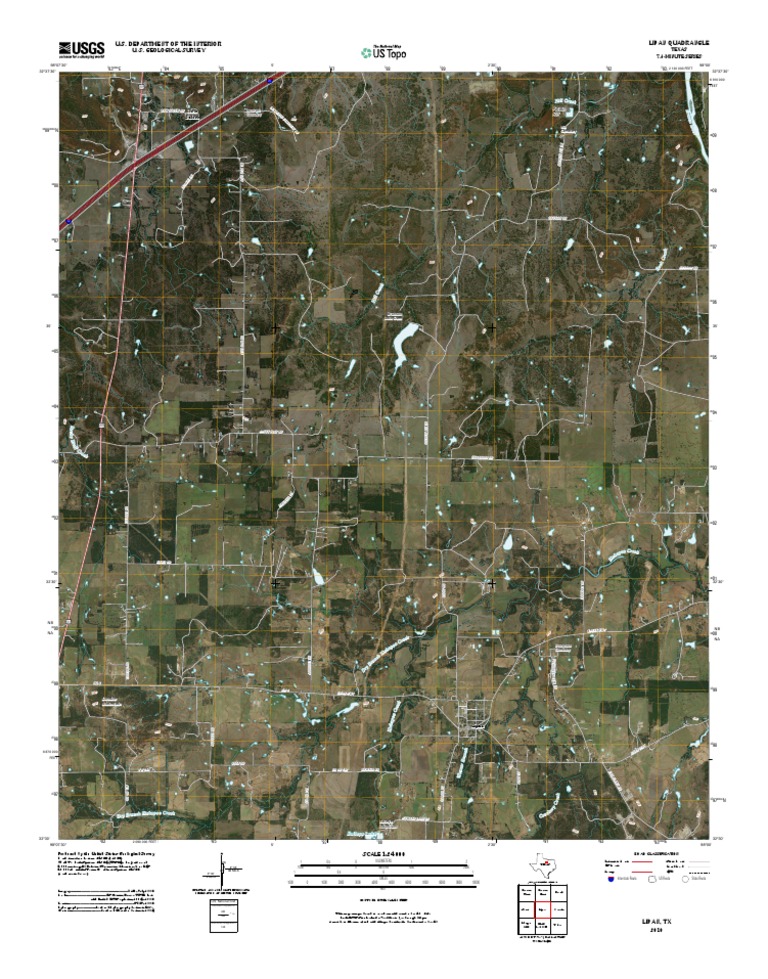 Topographic Map of Lipan PDF United States Geological Survey