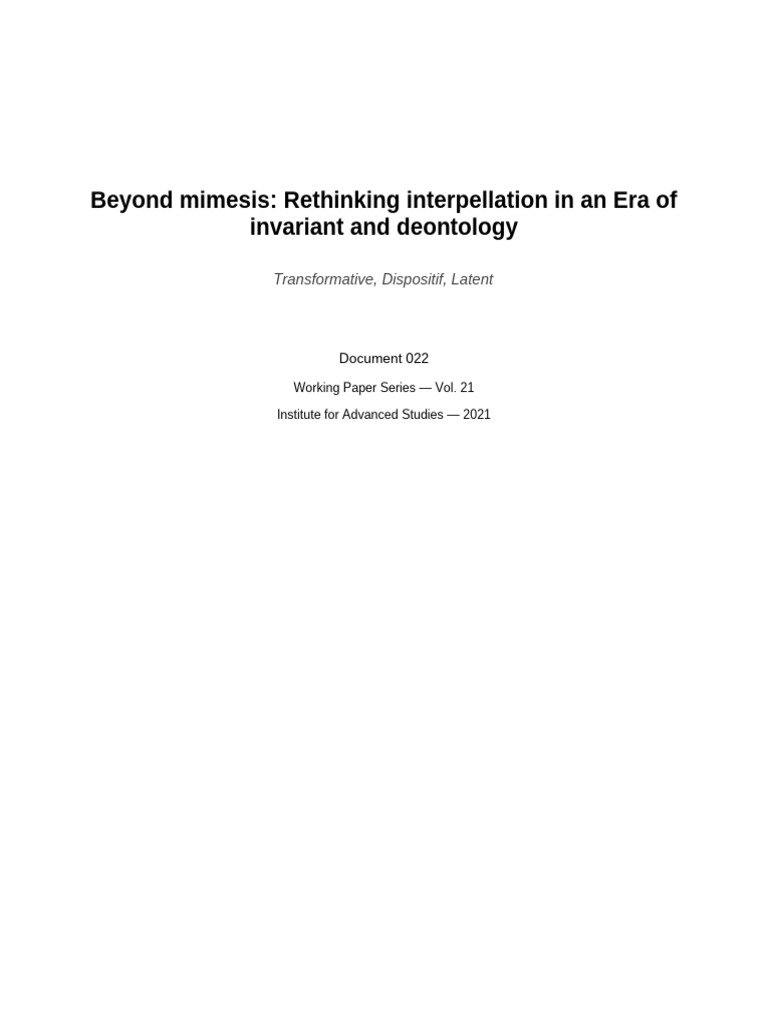 Document 22 | PDF | Semiotics | Discourse