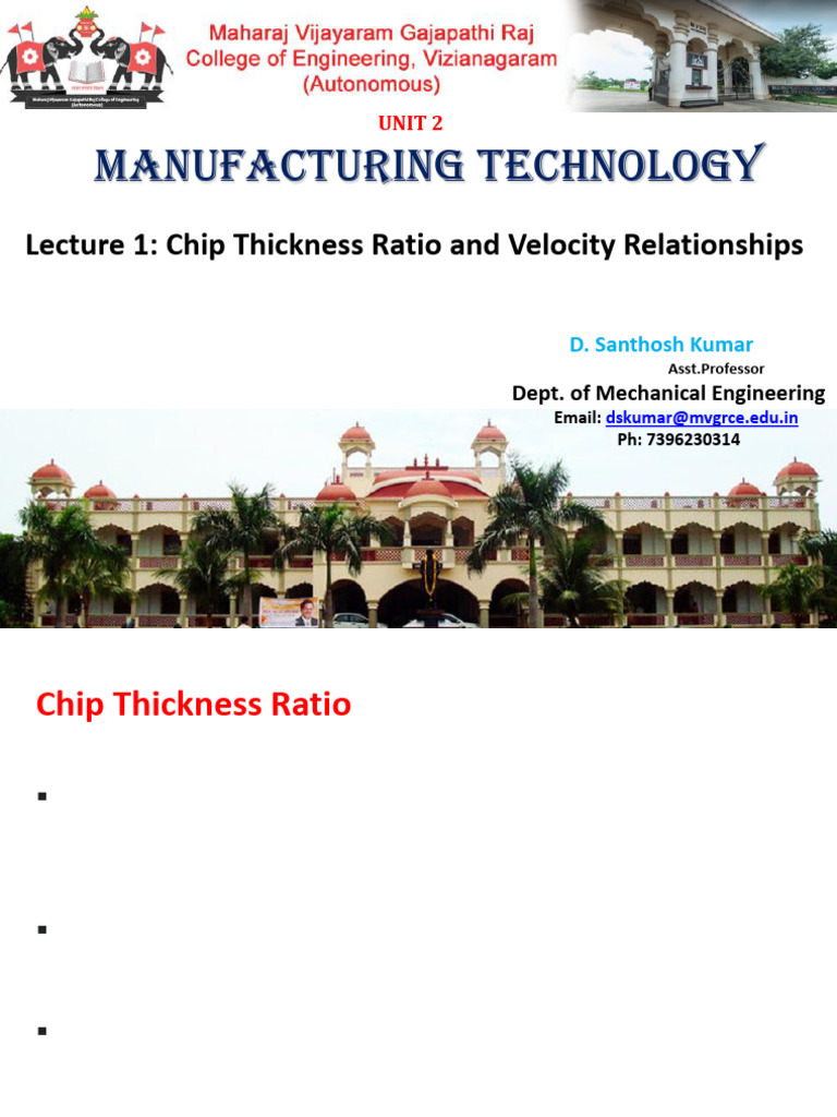 UNIT 2 Manufacturing Technology A3 | PDF | Drill | Wear