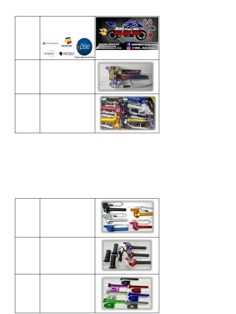 Catalogo MR Racing | PDF | Arco iris | Color