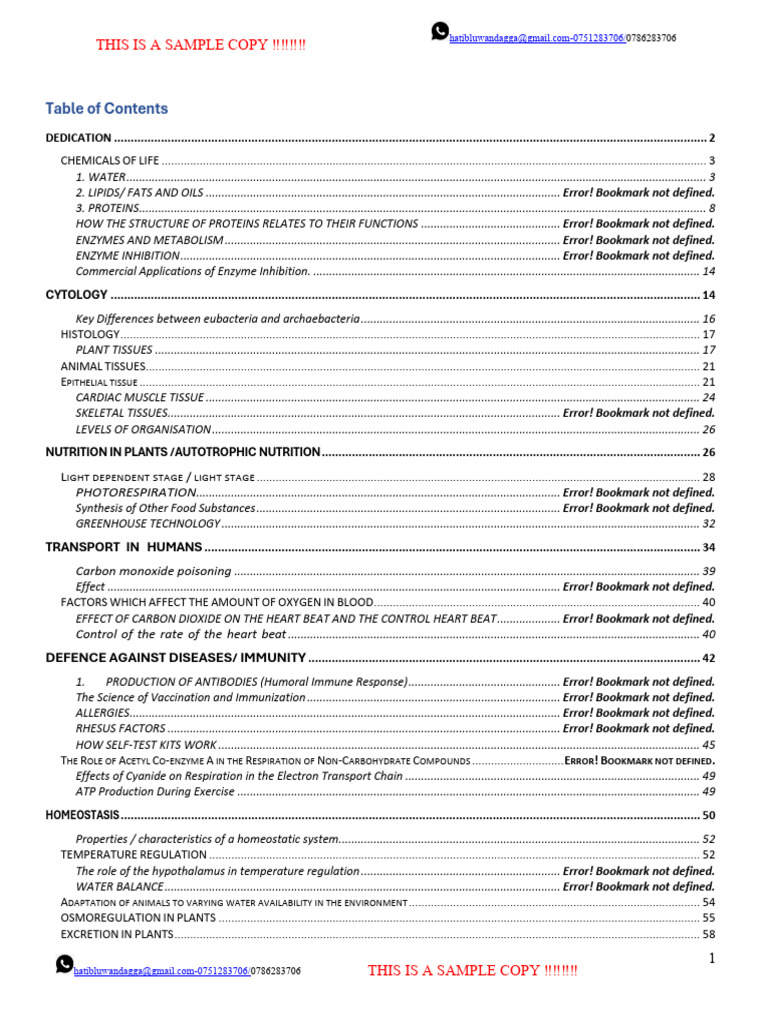 A Level Bio Note and Items - 1 | PDF | Amino Acid | Cell (Biology)