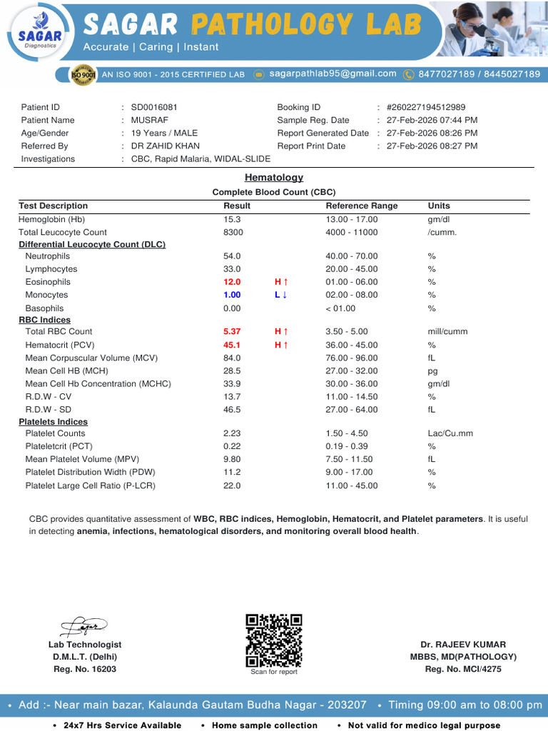 Report MUSRAF 8P8wvBeHhOK4IhfuAtAL77XBkDor4voc | PDF | White Blood Cell ...