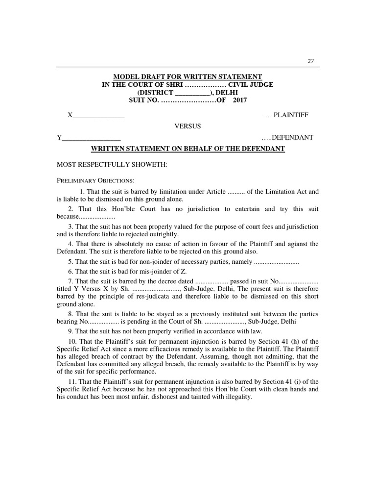 Drafting Pleadings and Conveyancing 34 | PDF | Lawsuit | Legal Remedy