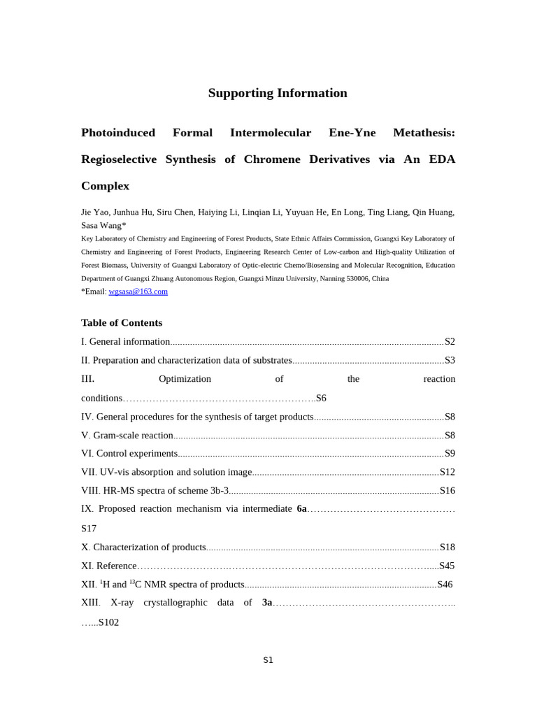 Supporting Information Accepted 6.14 | PDF | Thin Layer Chromatography ...