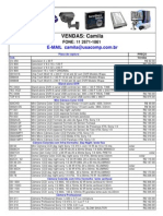 Cftv Tabela Usa 27-01-2012