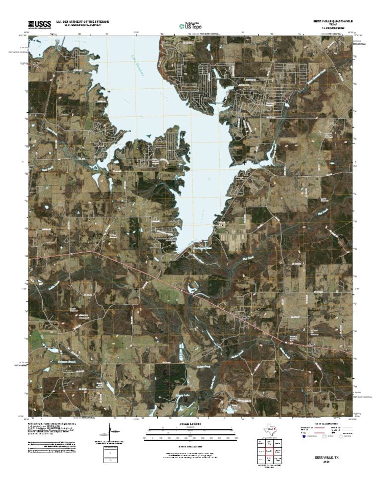 Topographic Map of Berryville PDF The United States Transport