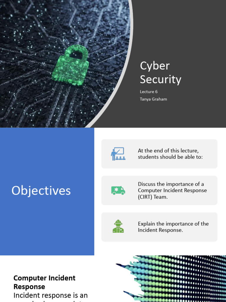 Cyber Security Lecture 6 | PDF | Computer Security | Security