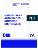 Manual Para Las Actividades Artistico Culturales