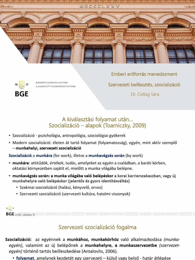 EEm 5.1. Szocializació | PDF