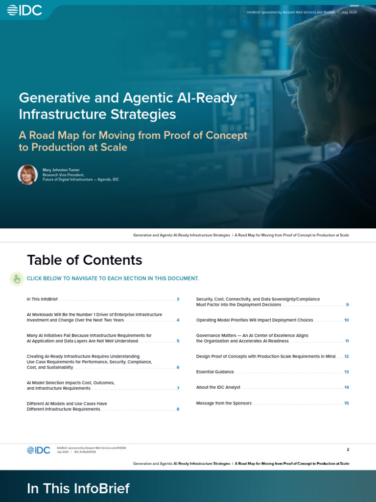 Generative and Agentic AI Ready Infrastructure Strategies | PDF ...