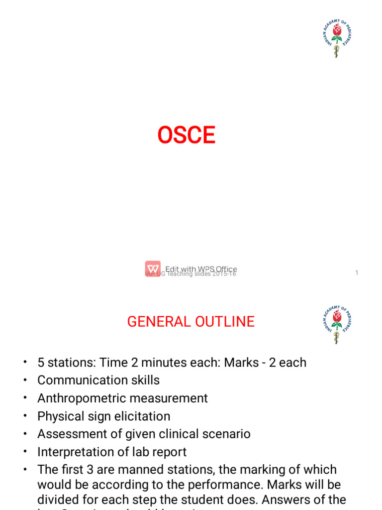 Pediatrics OSCE - 230109 - 162824 | PDF | Clinical Medicine | Medical ...