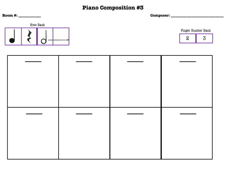 Piano Composition | PDF
