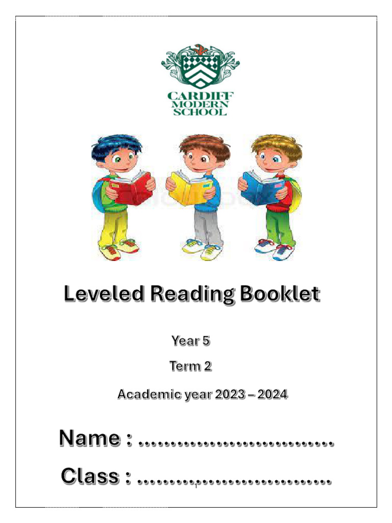 Year 5 Leveled Reading Booklet | PDF