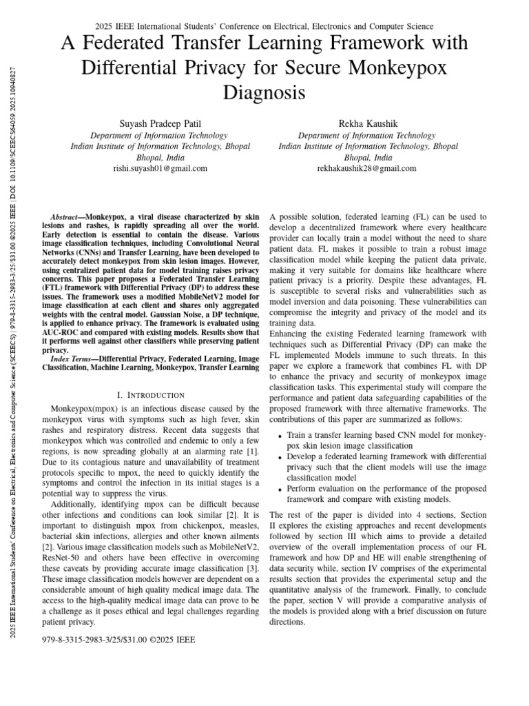 A Federated Transfer Learning Framework With Differential Privacy For ...