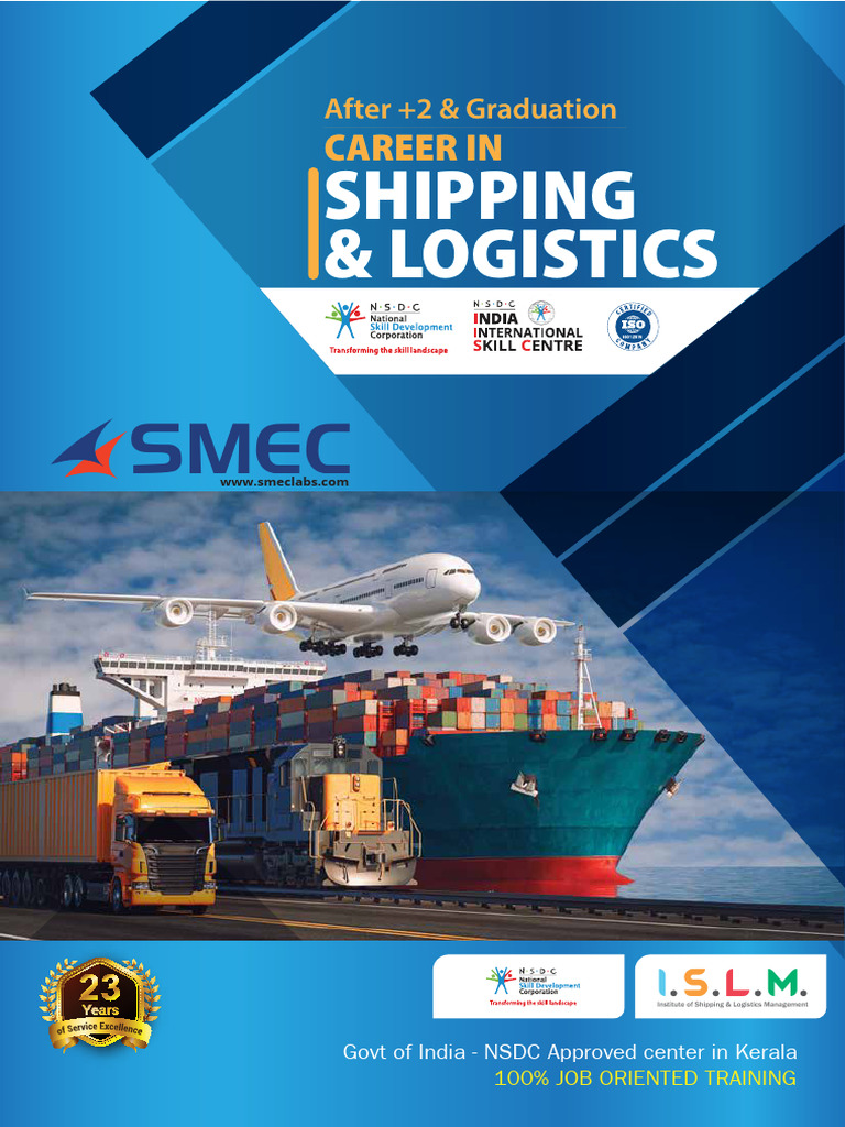Broucher Logistics Course | PDF | Logistics | Warehouse
