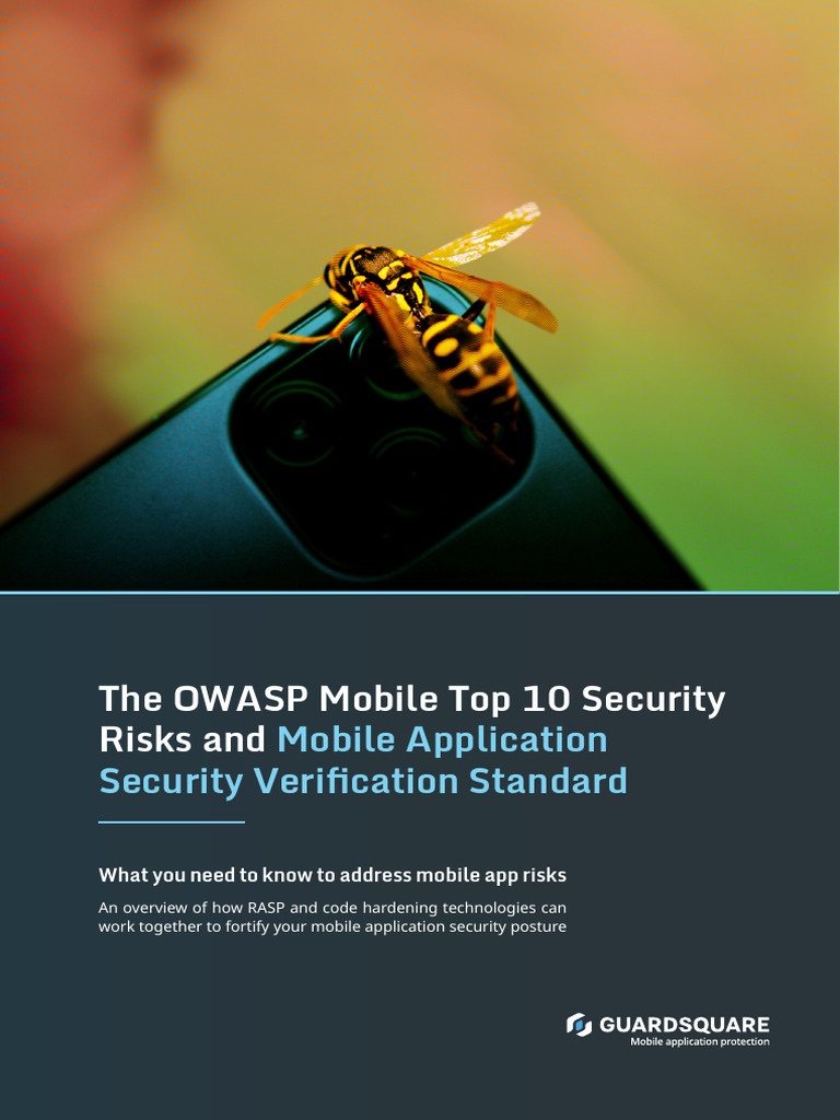 OWASP Mobile Top 10 Security Risks and Mobile Application Security ...