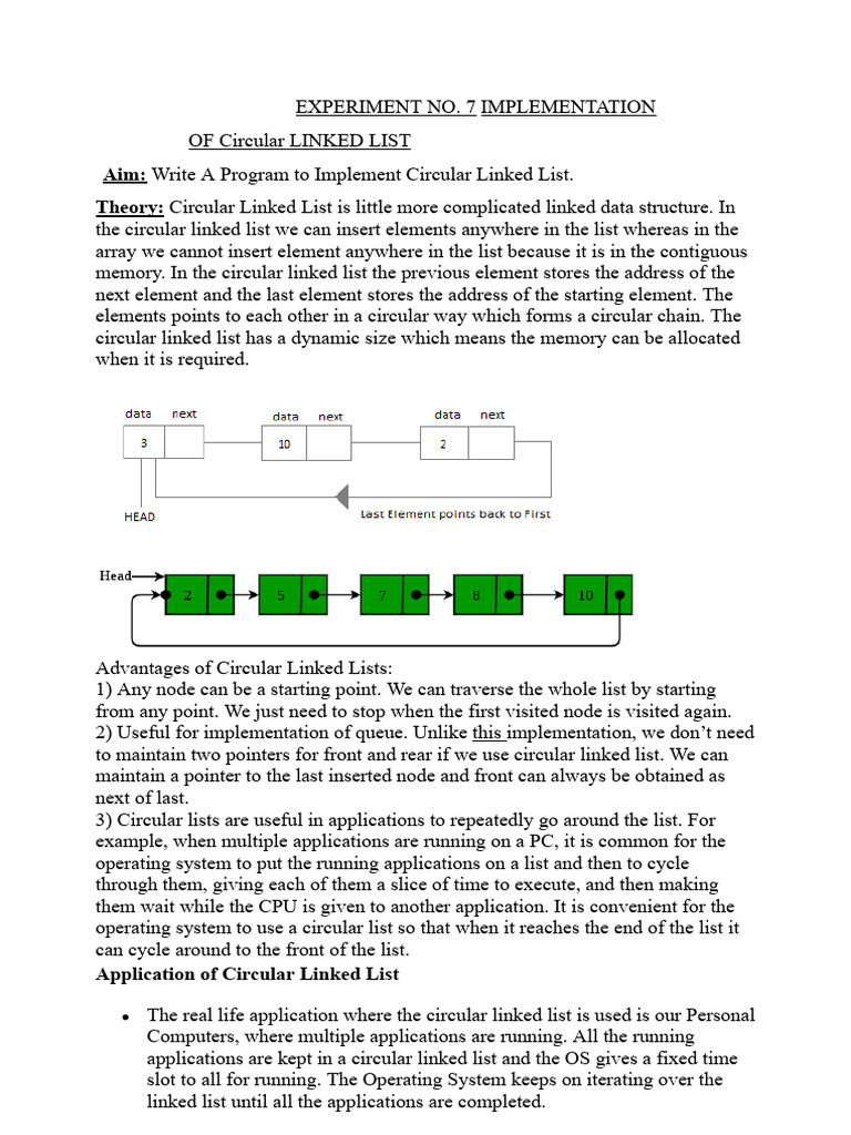 Experiment 7 | PDF | Computer Science | Computer Engineering