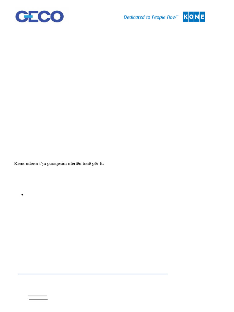 Kone | PDF